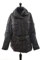 Fuchs Schmitt Damen Daunenjacke Jacke 44 grau dunkelgrau kurz gefüttert Kapuze