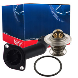 TOPRAN Thermostat + Flansch für VW CADDY GOLF 4 5 OCTAVIA T5 1.9-2.0TDI AUDI