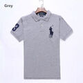 Ralph Lauren Männer Polo Shirt Polo T-Shirt Tops Casual mit Logo Baumwolle NEU**