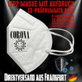 FFP2 Atemschutzmaske Mundschutz Mundmaske Zertifiziert CE 2163 Corona Band Marke
