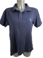 U.S. Polo Assn Herren Poloshirt Gr. L dunkel Blau Basic Poloshirt
