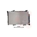 1x Kühler, Motorkühlung VAN WEZEL 30002174 passend für MERCEDES-BENZ