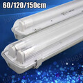 LED Feuchtraumleuchte Wannenleuchte Keller Garage 60/120/150cm Röhre Neonlampe