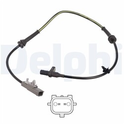 Delphi ABS-Sensor hinten links für Nissan Qashqai