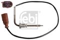 FEBI (109389) Abgastemperatursensor, Abgassensor vor Rußpartikelfilter für VW