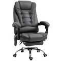 Bürostuhl mit Massagefunktion, Ergonomisch Schreibtischstuhl mit Liegefunktion