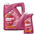 6 Liter MANNOL Energy Premium 5W-30 Motoröl API SN/CH-4 ACEA C2 C3 GM dexos2