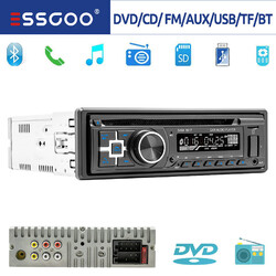 Autoradio 1 DIN Mit CD DVD Player MP3 USB Bluetooth TF AUX Freisprecheinrichtung