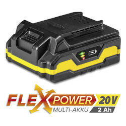 TROTEC Flexpower-Multiakku 20 V, 2,0 Ah | Akku Batterie Ersatzakku | WerkzeugFlexpower – das innovative Multiakku-System von Trotec!