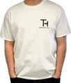 Basic T-Shirt Weiß T&H, S-XXL - Hochwertig, Bequem, Vielseitig, Herrenschnitt
