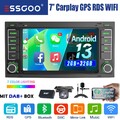 DAB+ Carplay Android 13 Autoradio GPS KAM Für VW Multivan Touareg Transporter T5