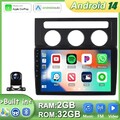 2+32G Android 14 Autoradio Carplay Bluetooth Navi +Kam für VW Touran 1T1 1T2 1T3