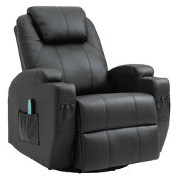 Massagesessel Fernsehsessel Relaxsessel mit Wärmefunktion 360°drehbar TV Sessel✔Heizung ✔360 °Drehung ✔Fernbedienung✔Schaumstoff