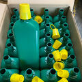 35x Kunststoff Flasche Plastik Leerflaschen 1Liter 1000ml PET + Deckel Vierkant