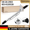 Lenkgetriebe Servolenkgetriebe für VW Passat 3B Audi A4 8D B5 Skoda Superb I 3U4