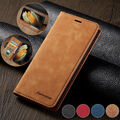 Leder Tasche Handy Hülle für Samsung S23 S22 Ultra S21 FE A54 Schutz Flip Case