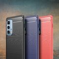 Hülle für Motorola E6 G8 E4 E5 G5 G6 G7 Z3 Handy Schutz Case Cover Bumper Carbon