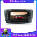 Für Seat Ibiza IV 6J 2009-2013 Android 13 Autoradio GPS NAVI WIFI RDS 1+32GB SWC