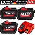 2x Original Akku Für Milwaukee M18 M18B5 18V XC 5.0Ah 12.0Ah Li-Ion 48-11-1860