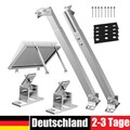 Aufständerung Solarmodul Halterung Balkonkraftwerk PV - 1-8 PANEELE SET