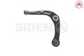 Querlenker Dreieckslenker SIDEM 53176 für SW 206 2A PEUGEOT 2E Stahl CC 2D 16V