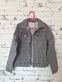 Mädchen Jeans Jacke wie neu 152 158 grau