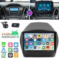 Für Hyundai IX35 Tucson 2009-15 DAB Autoradio 4+64G Android 13 Kam GPS Navi WIFI