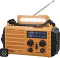 Tragbare Solar Radio, Notfall Radio mit Kurbel, Dynamo Wetter AM/FM/SW Radio,