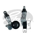 Spanner mehrrippiger Keilriemen T39390 GATES für MAZDA 3 6 Stufenheck CX-5 Van