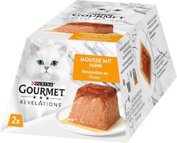 Gourmet Revelations Mousse, Katzenfutter nass, mit Huhn, 24er Pack (24 x 57 g)