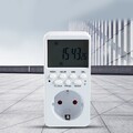  Elektronische digitale Zeitschaltuhr-Steckdose mit Zeitschaltuhr, 16 A,