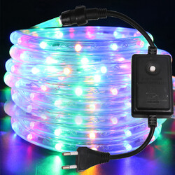 220V LED Lichtschlauch Lichterschlauch Garten Deko Außen Innen IP65 Lichterkette