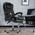 Massage Bürostuhl Chefsessel Schreibtischstuhl Drehstuhl Büro Gaming Fußablage