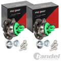 2X MAXGEAR RADLAGER-SATZ VORNE PASSEND FÜR OPEL ASTRA ZAFIRA LINKS+RECHTS