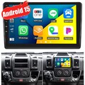 9" Android 15 Autoradio Carplay GPS für Fiat Ducato/Peugeot Boxer/Citroen Jumper