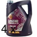 1x Mannol Legend Formula C5 0W-20 4x5 Liter