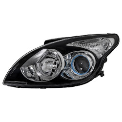 ABAKUS Hauptscheinwerfer Scheinwerfer Halogen links für Hyundai i30 Kombi FD