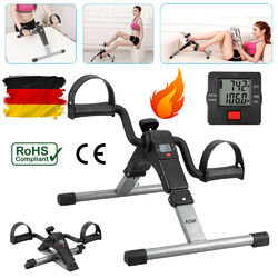 Mini Fitnessbike Arm- und Beintrainer Heimtrainer Pedaltrainer Trimmrad LCDBewegungstrainer / Mit Trainingscomputer / Tragbar 