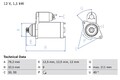 BOSCH Anlasser Starter 0 986 017 830 +67.90€ Pfand für SEAT AUDI FORD BORA SKODA