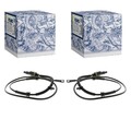 2X VEMO ABS-SENSOR RADDREHZAL HINTEN passend für FORD COUGAR MONDEO 