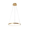 Pendelleuchte Hängelampe Deckenlampe Esszimmerleuchte LED Gold Alu D 39 cm