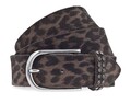 b.belt Leora Swk Ledergürtel W100 Gürtel Baileys / Darkbrown Multi braun schwarz