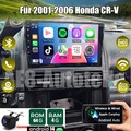 Für 2001-2006 Honda CR-V II CRV Android 14 GPS HIFI WIFI 64GB Carplay Autoradio