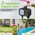 Benutzerfreundliche intelligente Bewässerung Timer mit zwei Steckdosen Design f
