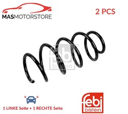 SCHRAUBENFEDER FAHRWERKSFEDER VORNE FEBI BILSTEIN 104730 2PCS A NEU OE QUALITÄT