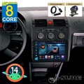 DAB+ 4+64G Android 14 AutoRadio Carplay Kam Navi für VW Touran 1T1 1T2 1T3 03-10