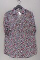 Esprit Regular Bluse für Damen Gr. 44, XL mit Blumenmuster 3/4 Ärmel mehrfarbig