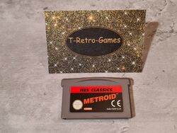 Nintendo Game Boy Advance NES Classics Metroid Modul EUR