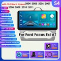 Für Ford Focus 2 MK2 MK3 10.33" Autoradio Android 12 Stereo CarPlay Navi DSP DAB