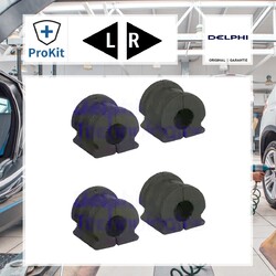 2x ORIGINAL® Delphi Lagerung, Stabilisator Vorne, Links, Rechts für VW Up Polo